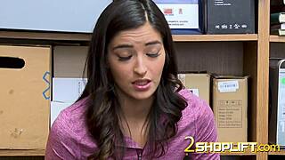 emily willis acts shy with mall cop in hidden cam teen story