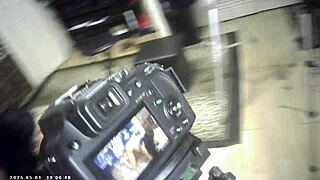 He Cums on Her Italian Pound Machine vs Brunette Babe Cumshot Powerload Climax Flexing Nuts 💦