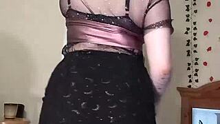 Chubby Slut Strips Clothes Off to Squirt Hard for You.