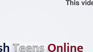 Collared British Teen Fucked Hard In Kitchen