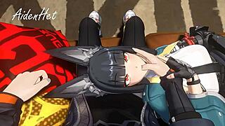 video 396 with anime hentai cartoon 3d cock pussy cum creampie action?