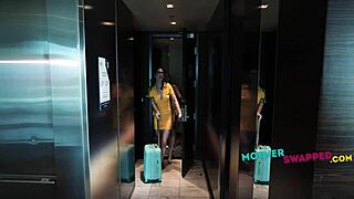 Hungry Vacation Milfs Share Double Step-Dong With David Lee