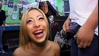 Blonde Licks Pussy And Blows Men