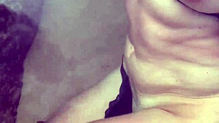 Milf gets her big tits fucked by monster cock outdoors in public POV