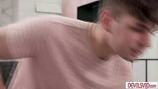 stepcousin waits naked on bed wanting to fuck me