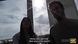 Angella Christin Services Hunter For Cash At Bus Station