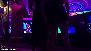 Nicoly And Friends Perform Forbidden Lesbian Show On Public Stage