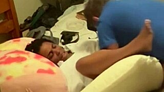 hey, check this homemade ebony coworker action after work