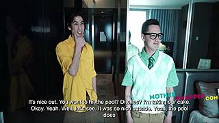 Vacationing moms crave double cock, fucking like pros