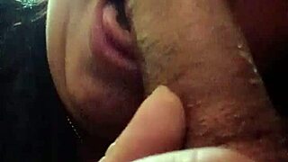 Chupetona intensely sucks her favorite dick with exotic mask