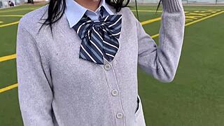 Moeka, 18, rides hard with insane skills on lazy Saturday!