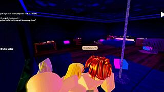 Stepmom Helps Stepson While Father Works