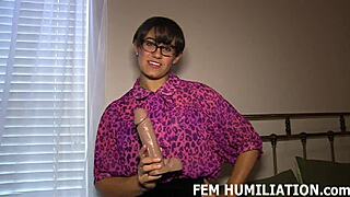 take this big toy up your ass, sissy?