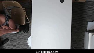 Rebel thief misbehaves with the guard to get free