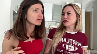 Gina gerson and maya rose talk dirty while fucking their lovers' pussies