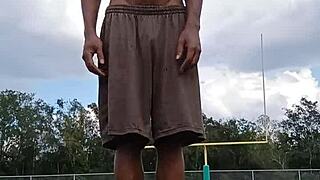 Pretty teacher hints at steamy secrets with athletic roommate