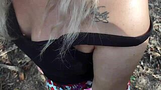 Sex In The Park With A Married Fan!