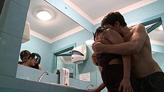 Greedy milf shows big tits and ass