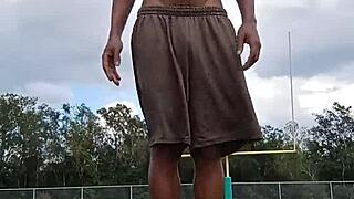 Pretty teacher hints at steamy secrets with athletic roommate