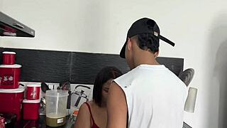 I fucked my sister-in-law in da kitchen n came inside her pussy