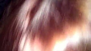 i give a blowjob to my friend's monster cock, being a fat bbw redhead