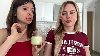 Gina gerson and maya rose talk dirty while fucking their lovers' pussies