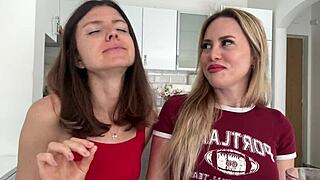 Gina gerson and maya rose talk dirty while fucking their lovers' pussies