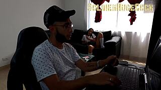 My stepdaughter is a total slut and seduces me for my huge cock in her tight pussy - Melany Lopez, SoldierHugeCock