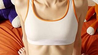 Blindfolded Eastern European Lingerie Models In Underwear And Panties