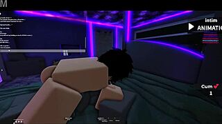 i breed this goth slut in the roblox condo