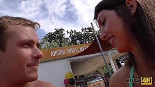 Hunt4k Czech Girl Happily Agrees to Outdoor Deal for Cash