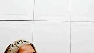 In The Bathroom, Shoving Dildo Into My Pussy