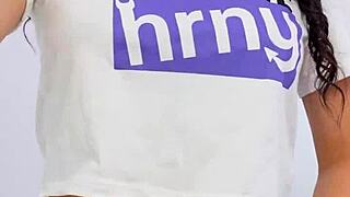 sexy amateur latina teen masturbates on the phone for her boyfriend