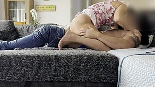 Sensual Moments Between Wife and Husband