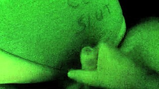 Milf Wife Jacks Off And Cums On Curvy Ass