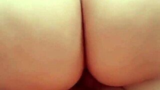 This milf wife has the best ass getting anal while unaware she's filmed