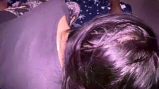 bhabhi visits brother-in-law's room and gets fucked all night with intense feelings