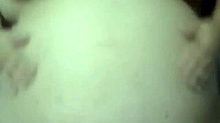 Ssbww Big Belly Gets Pussy Fucked POV While Husband Rubs Belly