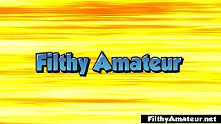 nasty wife takes double penetration in wild amateur orgy session