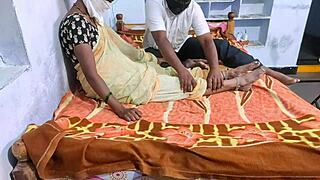 Youranitha, the indian village hot wife, gets homemade fucking with creampie