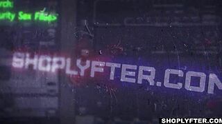 Horny Blonde Teen Alexa Raye Seduces Security Officer With Blowjob And Ass!