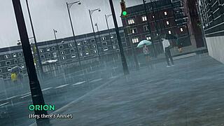 in eternum episode 19, the 3d cartoon hentai features teen characters in a game setting