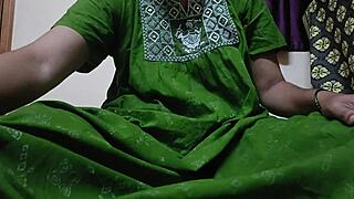 In this Indian tale, the mother-in-law enjoys a sensual quickie FUCKING with her brother-in-law, leading to a creampie.