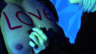 Does Christy White get her tight pussy stretched by James Duval and Raissa Conte?