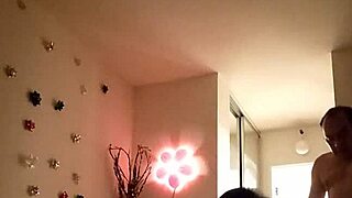 Asian woman visits home in california