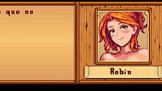 Exploring Stardew Valley mod with Robin in Spanish, part 1.