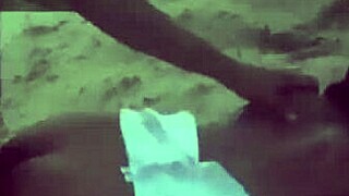 Outdoor night fuck is so intense and wild in the dark under stars