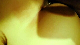 New Mexican victim moans deliciously on the bed.