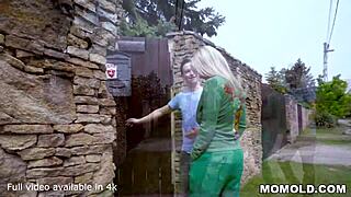 Horny Blonde MILF Nadya Basinger Fucks Babysat Young Guy Hard