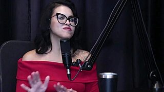 Bruna ferrari feels intense emotions in lingerie with bia hot on podcast